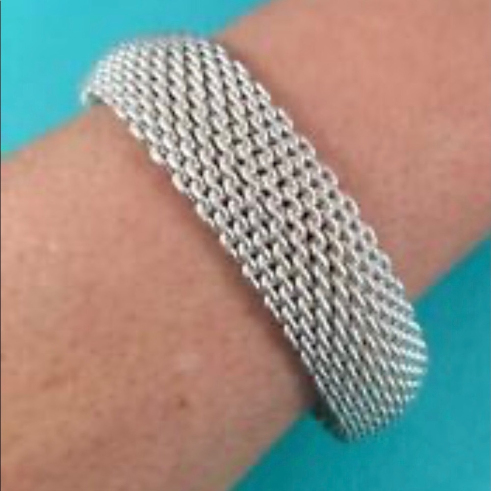 Tiffany & Company sterling Somerset bracelet - Picture 3 of 6